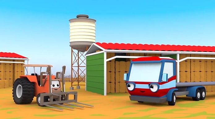 screenshot from Trucks video